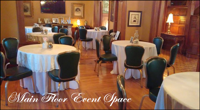Historic Brechet Inn BnB with main floor Event Space Rentals