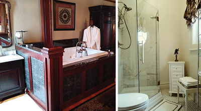 Lodging Glencoe MN Jetted Tub Ensuite Bath Grand Jennie Suite