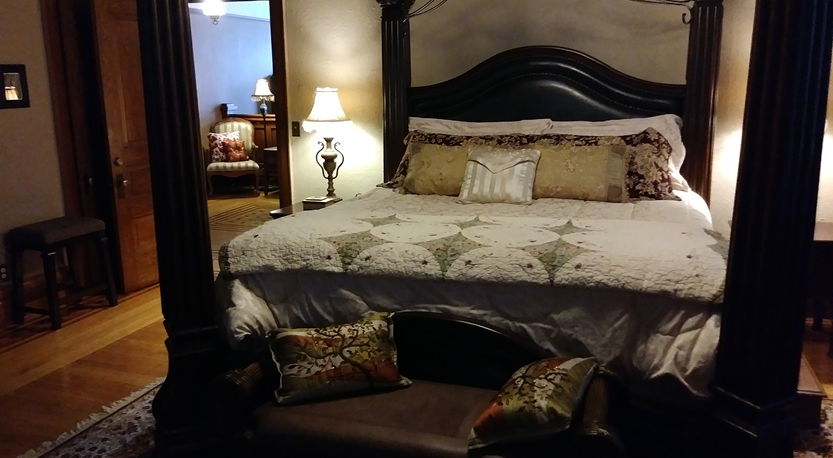 Brechet Inn BnB Grand Suite Wedding Night Lodging